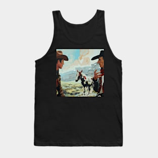 cowboys talking Tank Top